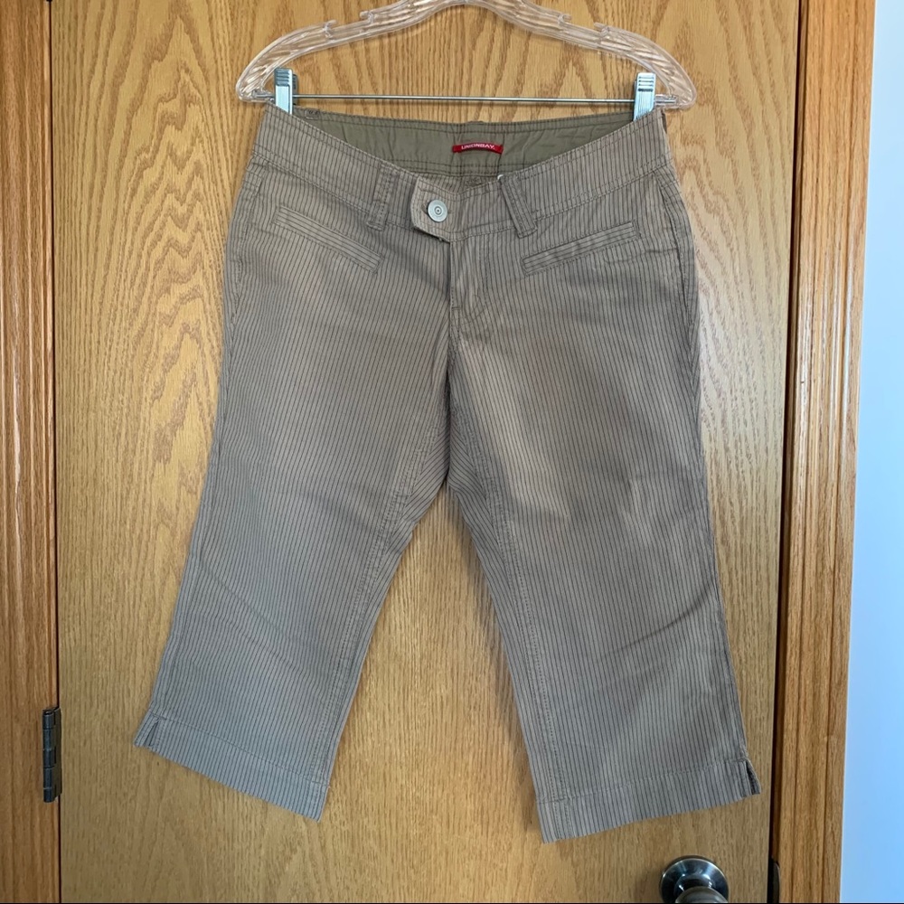 UnionBay Khaki Capris